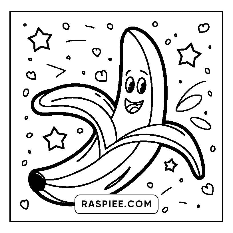 160 Bold and Easy Kawaii Food Coloring Pages