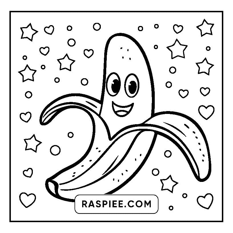 160 Bold and Easy Kawaii Food Coloring Pages