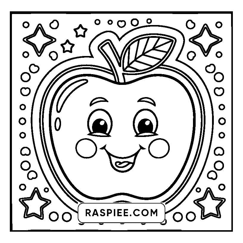 160 Bold and Easy Kawaii Food Coloring Pages