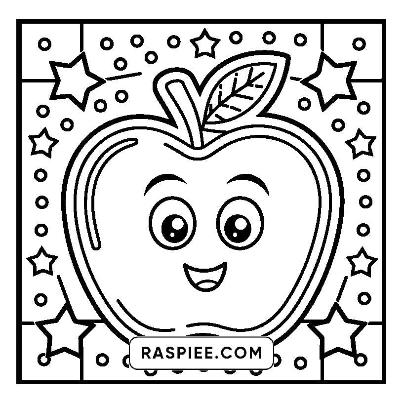 160 Bold and Easy Kawaii Food Coloring Pages