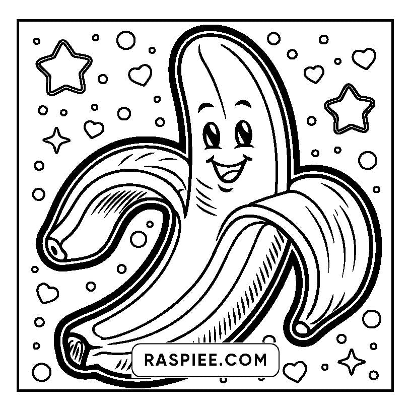 160 Bold and Easy Kawaii Food Coloring Pages