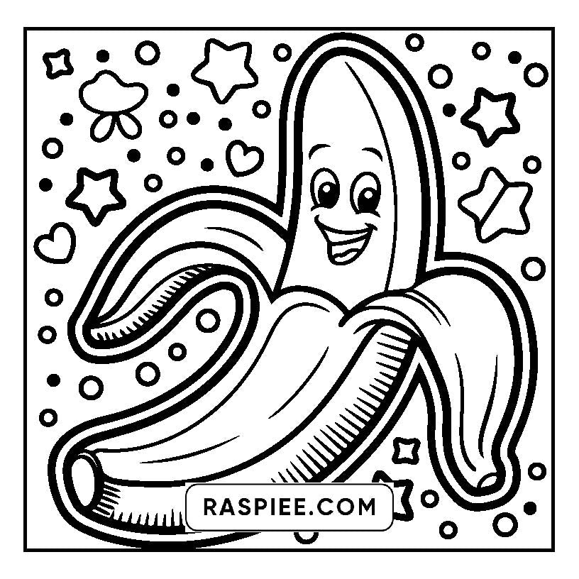 160 Bold and Easy Kawaii Food Coloring Pages