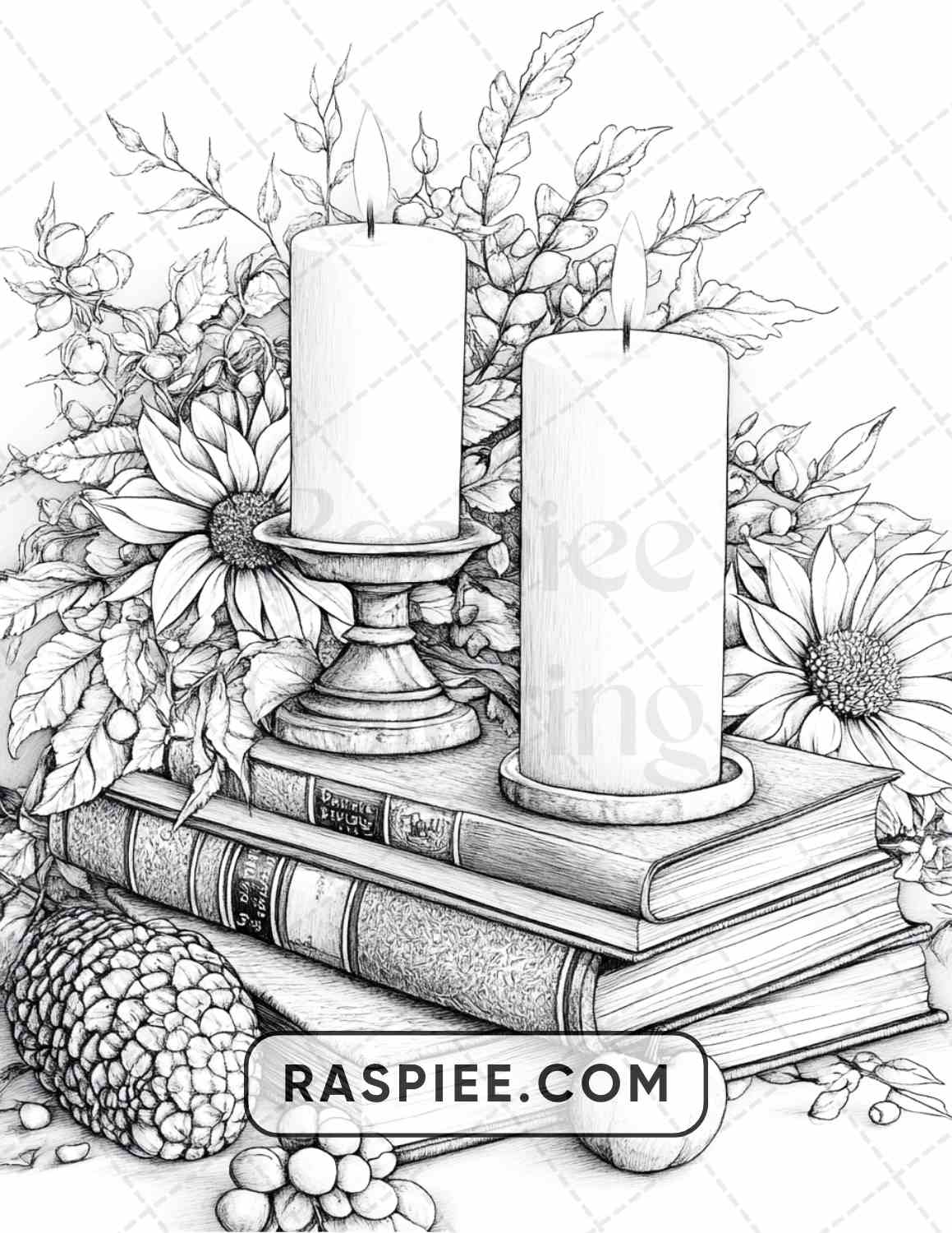 80 Still Life Adult Coloring Pages