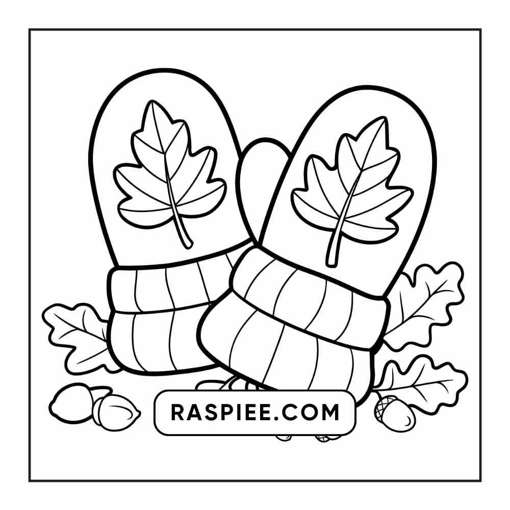76 Bold and Easy Fall Vibes Coloring Pages Printable PDF Instant Download