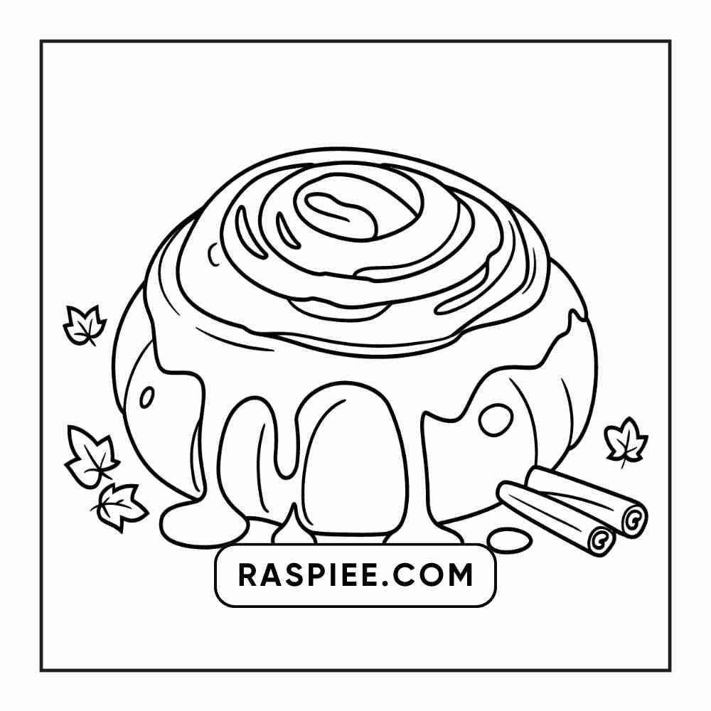 76 Bold and Easy Fall Vibes Coloring Pages Printable PDF Instant Download