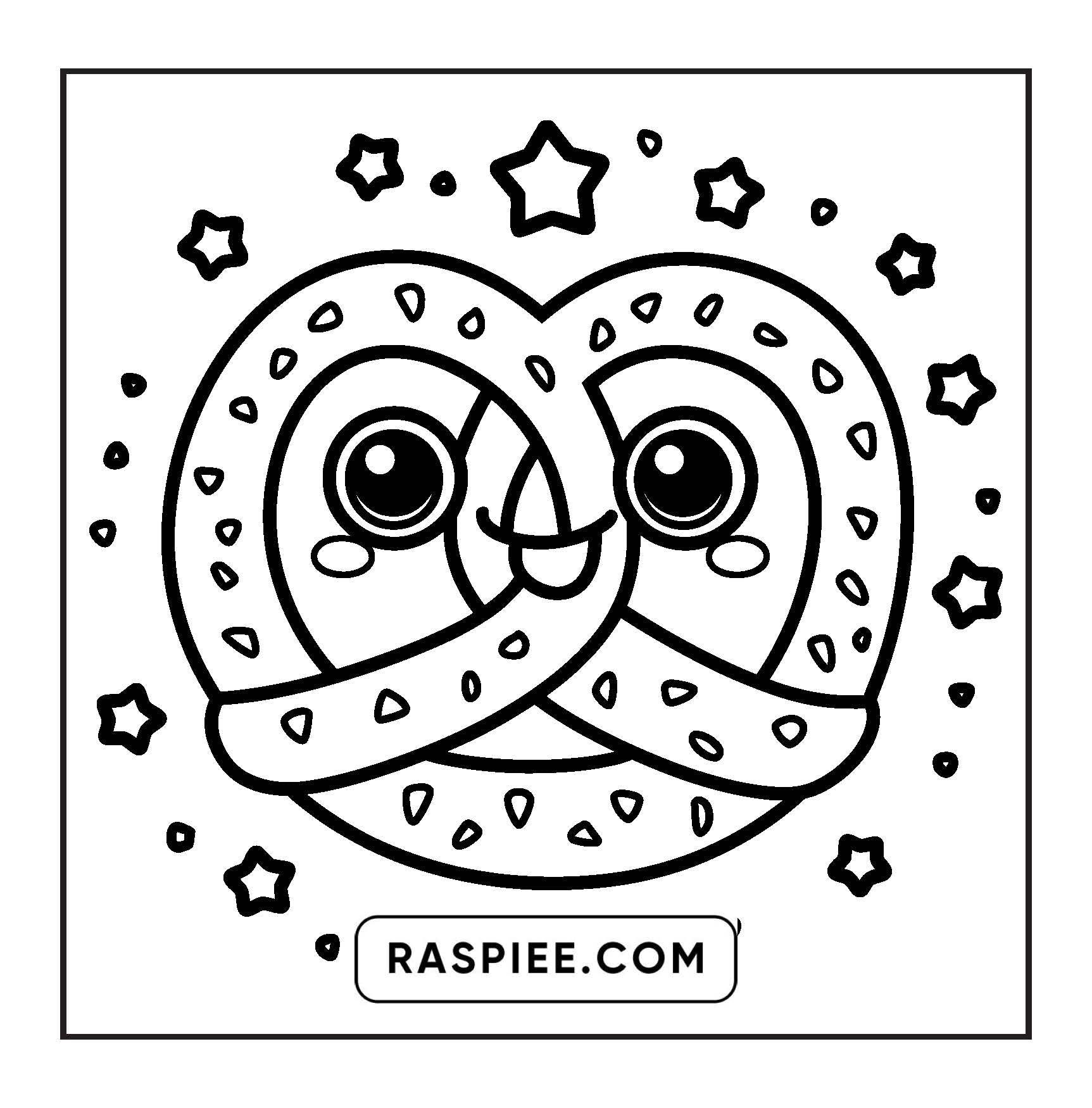 189 Bold and Easy Kawaii Food Coloring Pages