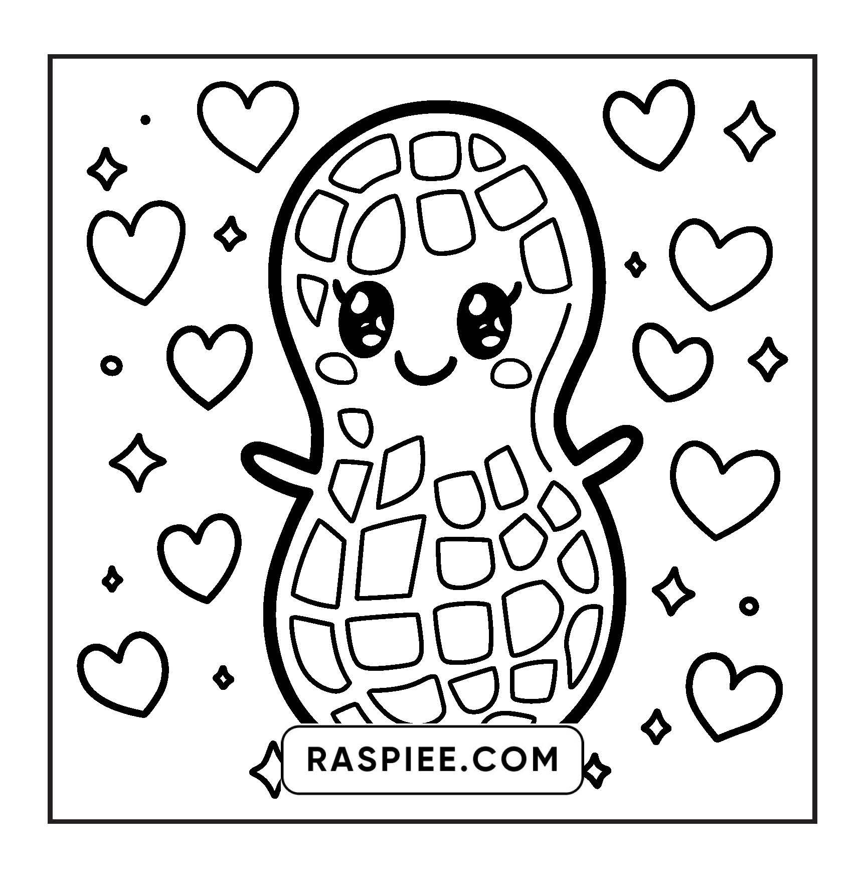 189 Bold and Easy Kawaii Food Coloring Pages