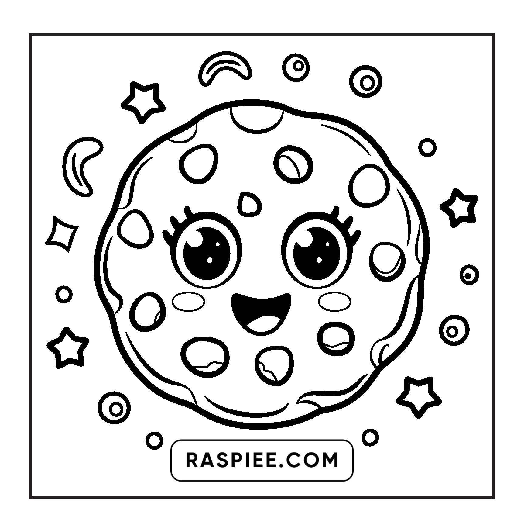 189 Bold and Easy Kawaii Food Coloring Pages