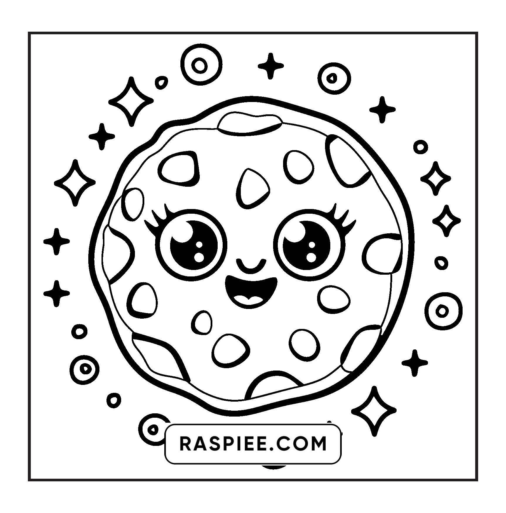 189 Bold and Easy Kawaii Food Coloring Pages