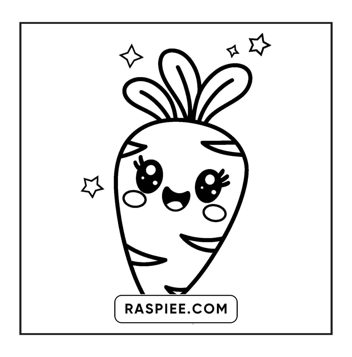 189 Bold and Easy Kawaii Food Coloring Pages