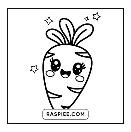 189 Bold and Easy Kawaii Food Coloring Pages