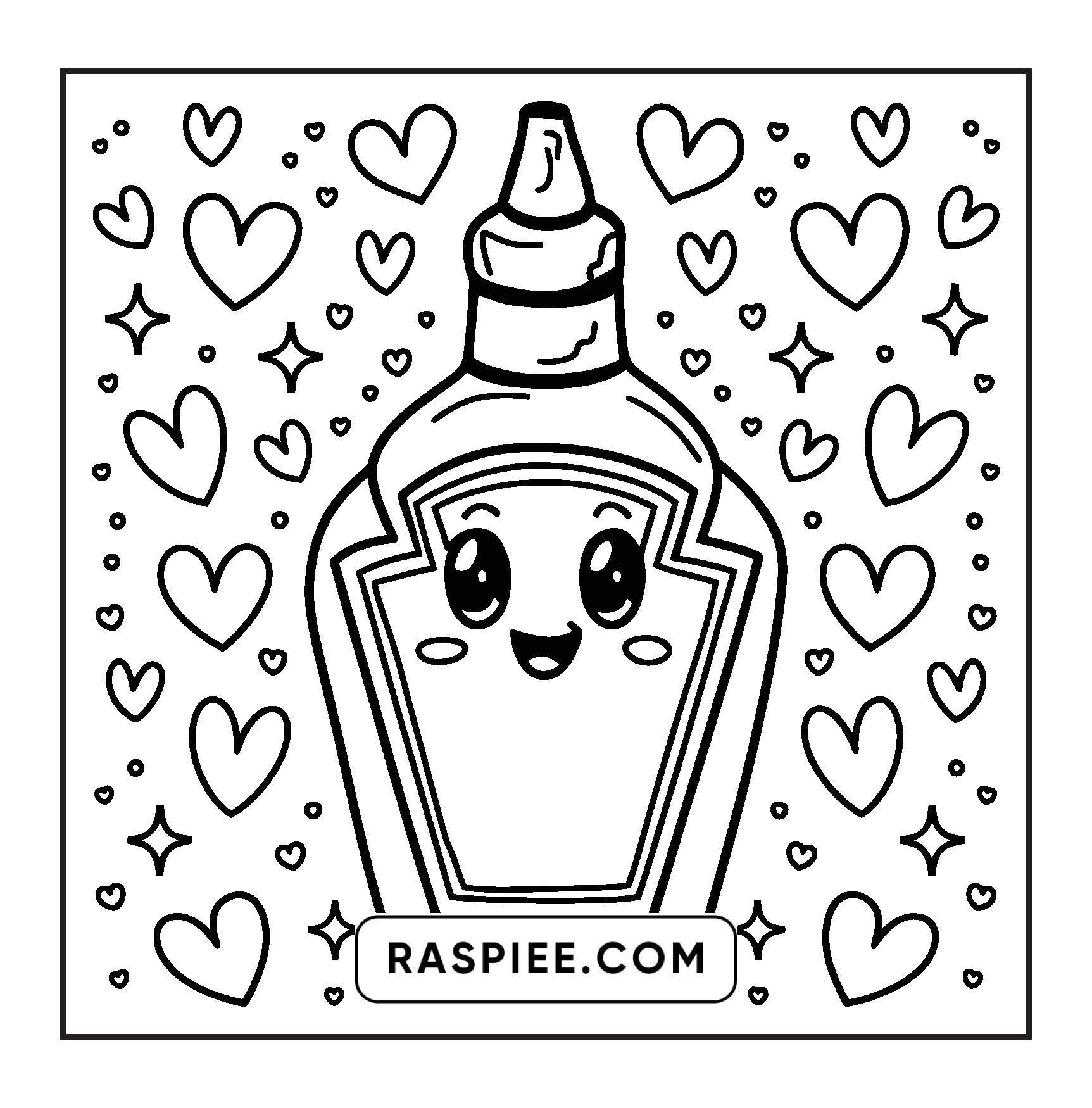 189 Bold and Easy Kawaii Food Coloring Pages