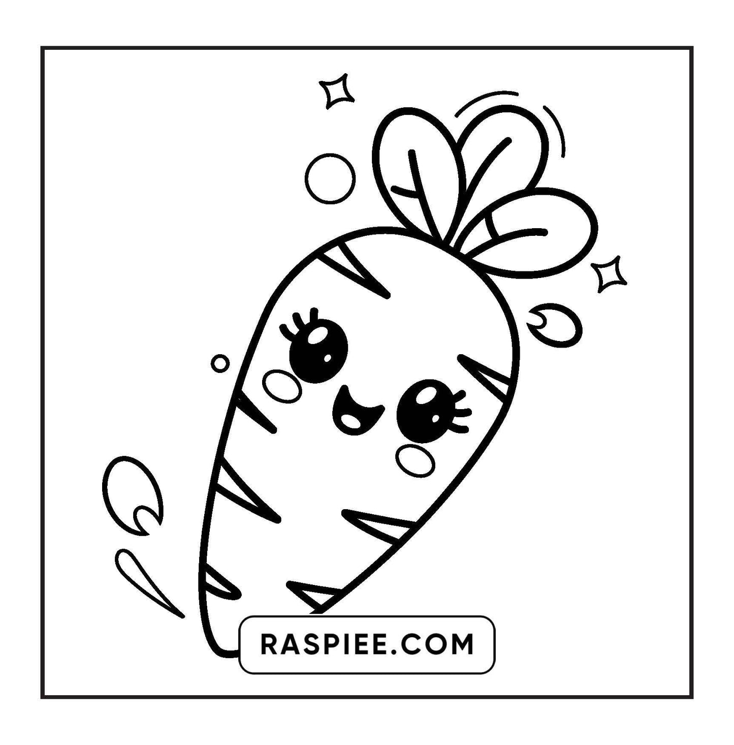 189 Bold and Easy Kawaii Food Coloring Pages