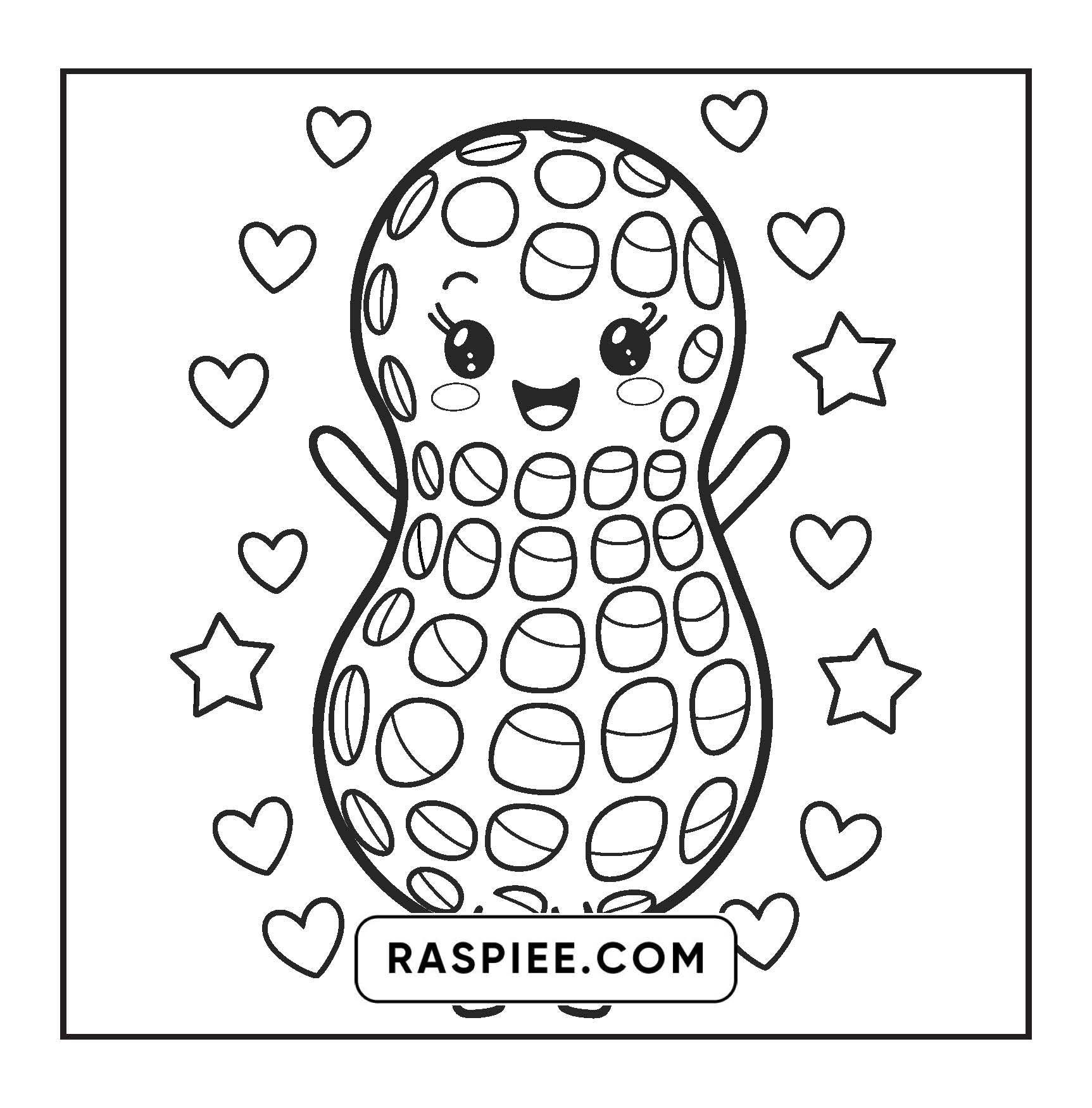 189 Bold and Easy Kawaii Food Coloring Pages