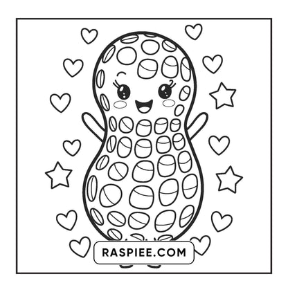 189 Bold and Easy Kawaii Food Coloring Pages