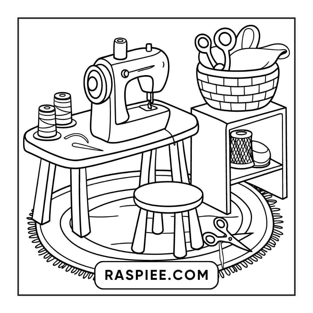 85 Bold and Easy Little Corner Coloring Pages Printable PDF Instant Download