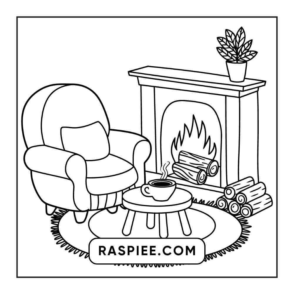 85 Bold and Easy Little Corner Coloring Pages Printable PDF Instant Download
