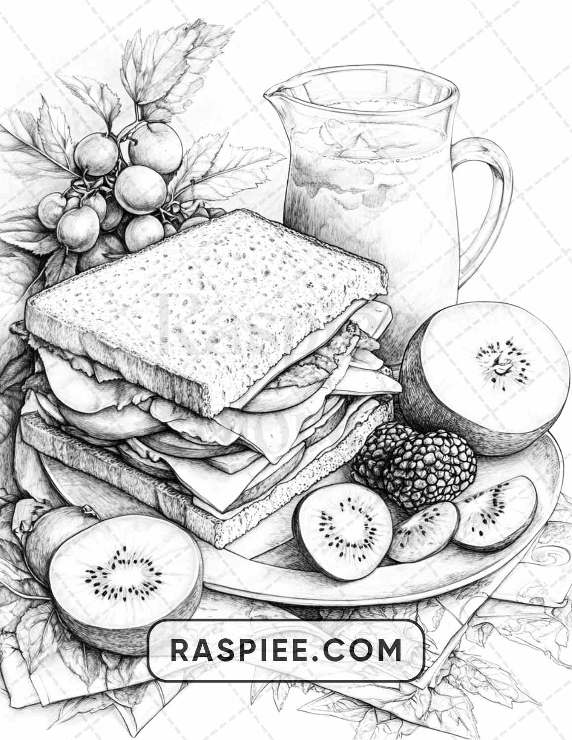 80 Still Life Adult Coloring Pages