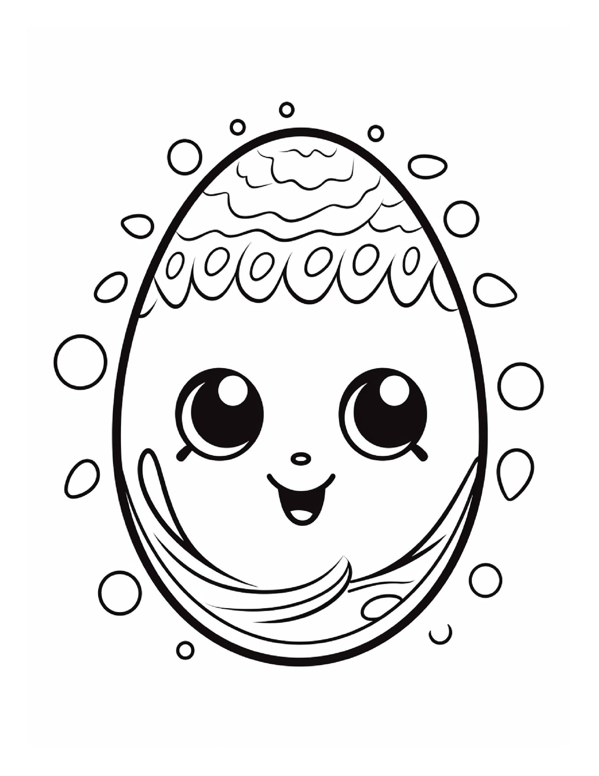 200 Easter Coloring Pages for Kids, Preschool Printable Activities, Instant Download