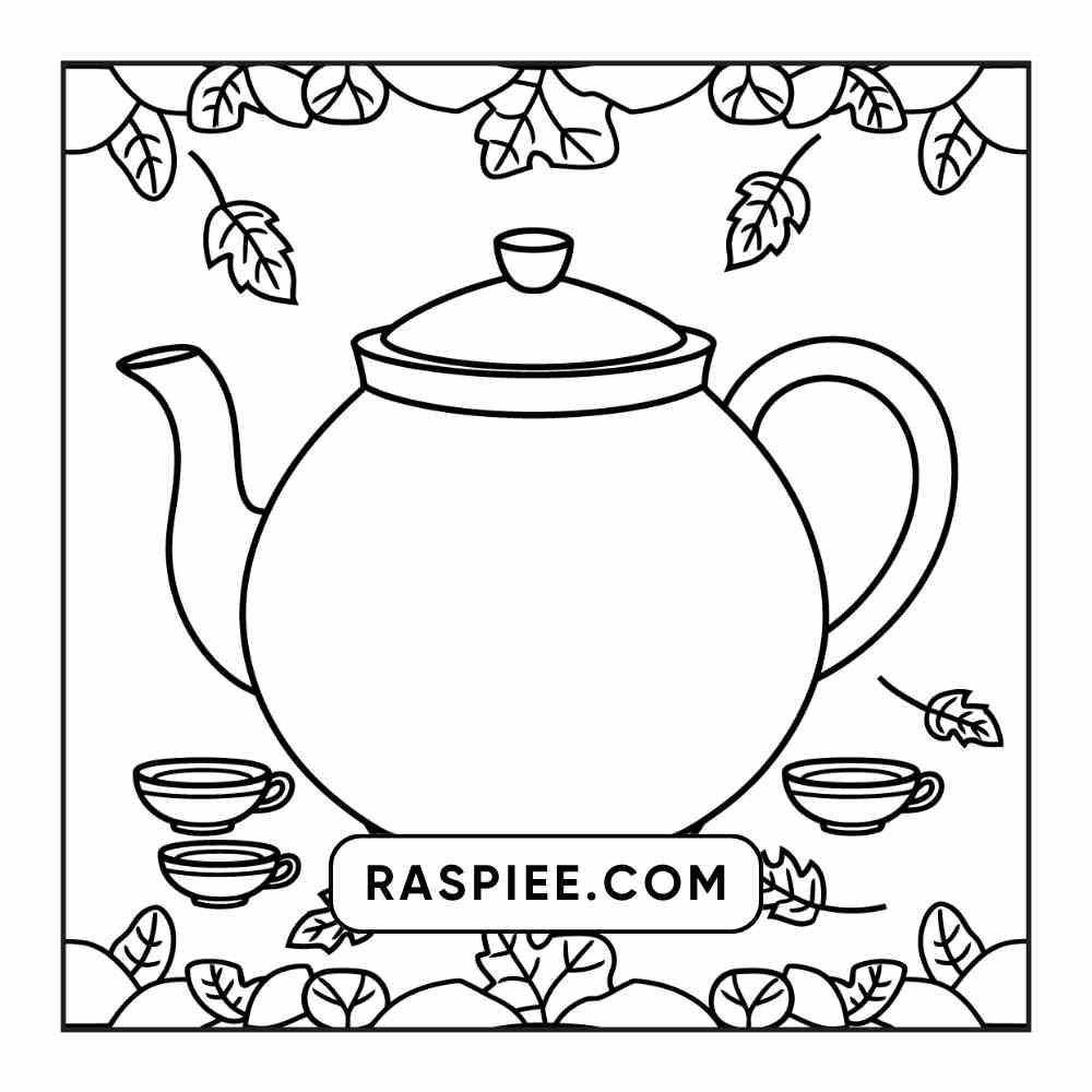 76 Bold and Easy Fall Vibes Coloring Pages Printable PDF Instant Download