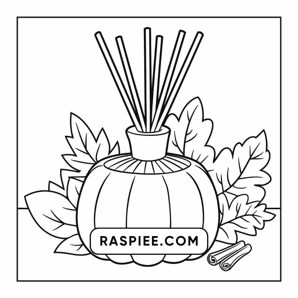 76 Bold and Easy Fall Vibes Coloring Pages Printable PDF Instant Download