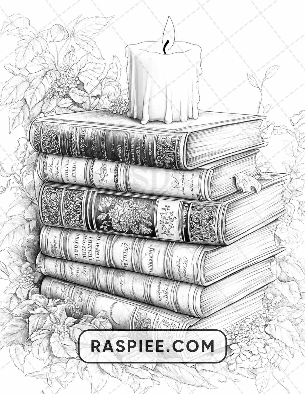 80 Still Life Adult Coloring Pages