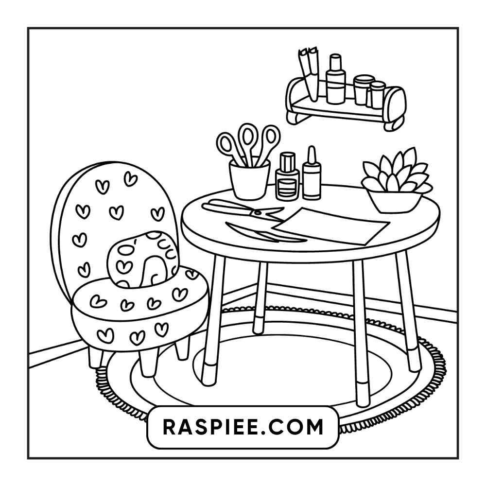 85 Bold and Easy Little Corner Coloring Pages Printable PDF Instant Download