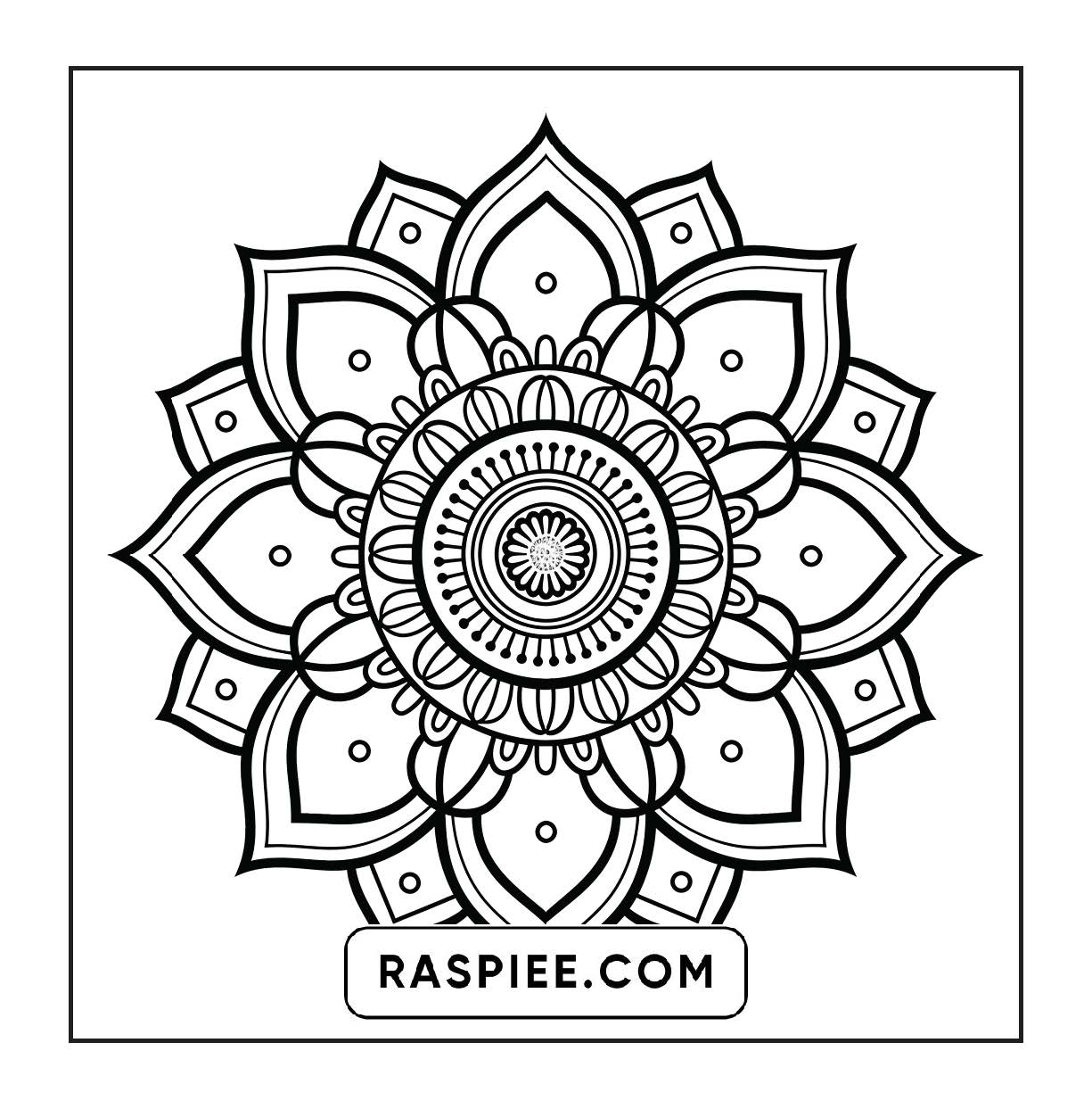 250 Mandala Adult Coloring Pages Vol.4