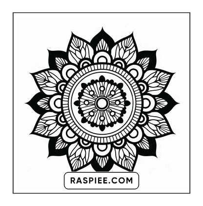250 Mandala Adult Coloring Pages Vol.4