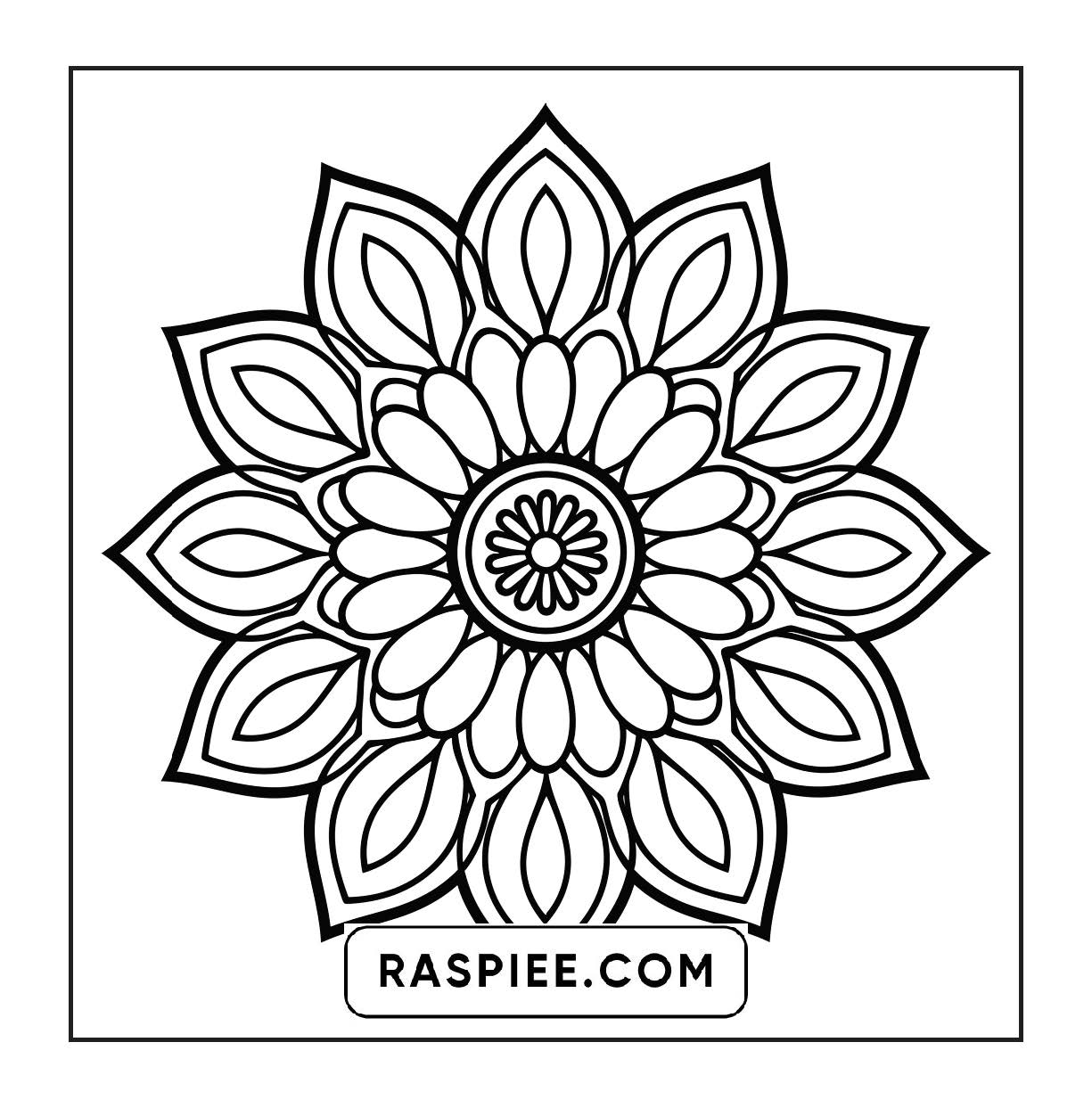 250 Mandala Adult Coloring Pages Vol.2