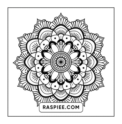 250 Mandala Adult Coloring Pages Vol.3