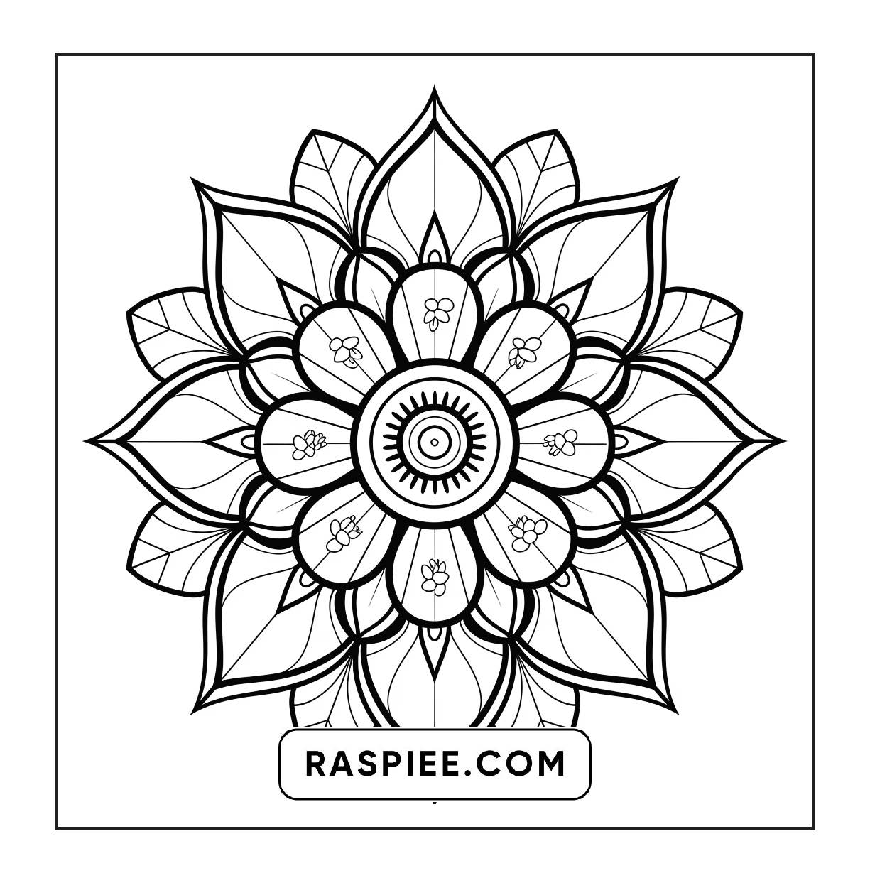 250 Mandala Adult Coloring Pages Vol.3