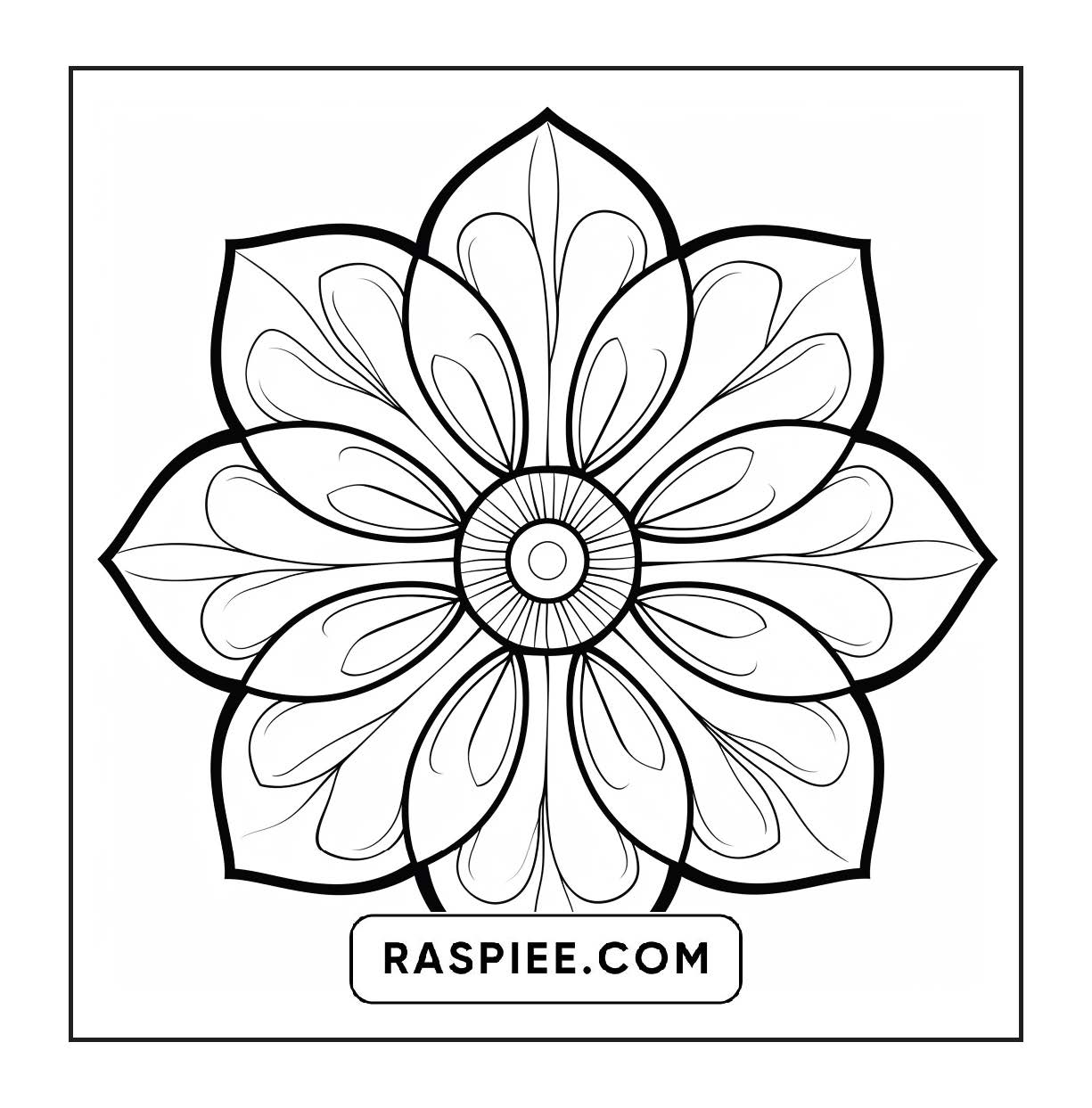 250 Mandala Adult Coloring Pages Vol.3