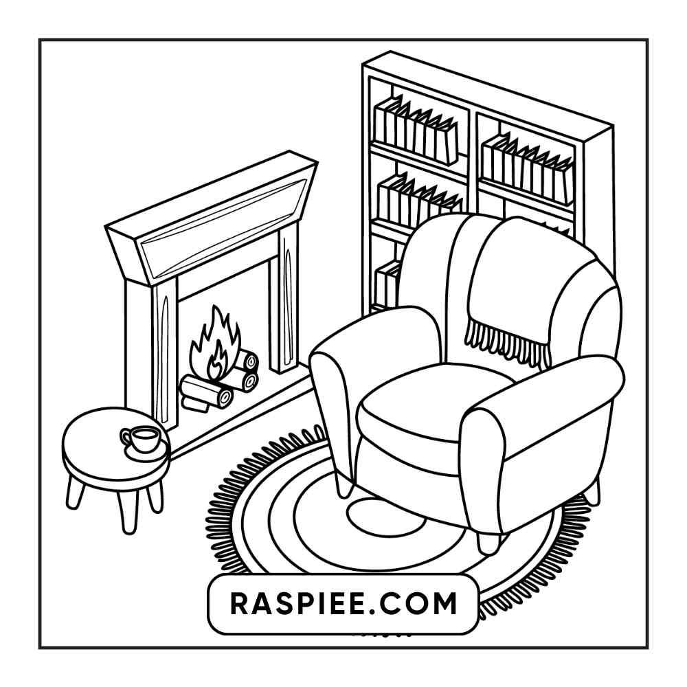 85 Bold and Easy Little Corner Coloring Pages Printable PDF Instant Download