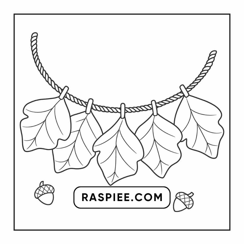 76 Bold and Easy Fall Vibes Coloring Pages Printable PDF Instant Download