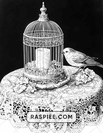 80 Still Life Adult Coloring Pages