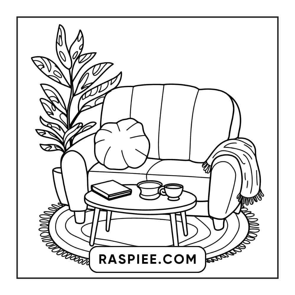 85 Bold and Easy Little Corner Coloring Pages Printable PDF Instant Download