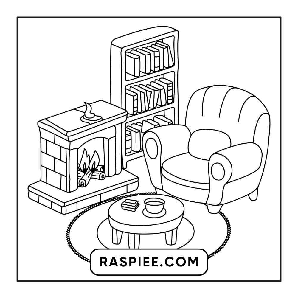 85 Bold and Easy Little Corner Coloring Pages Printable PDF Instant Download