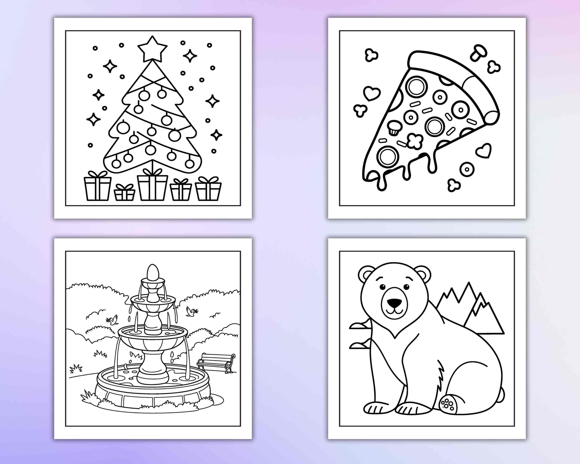 87 Bold and Easy Everyday Cute Things Coloring Pages