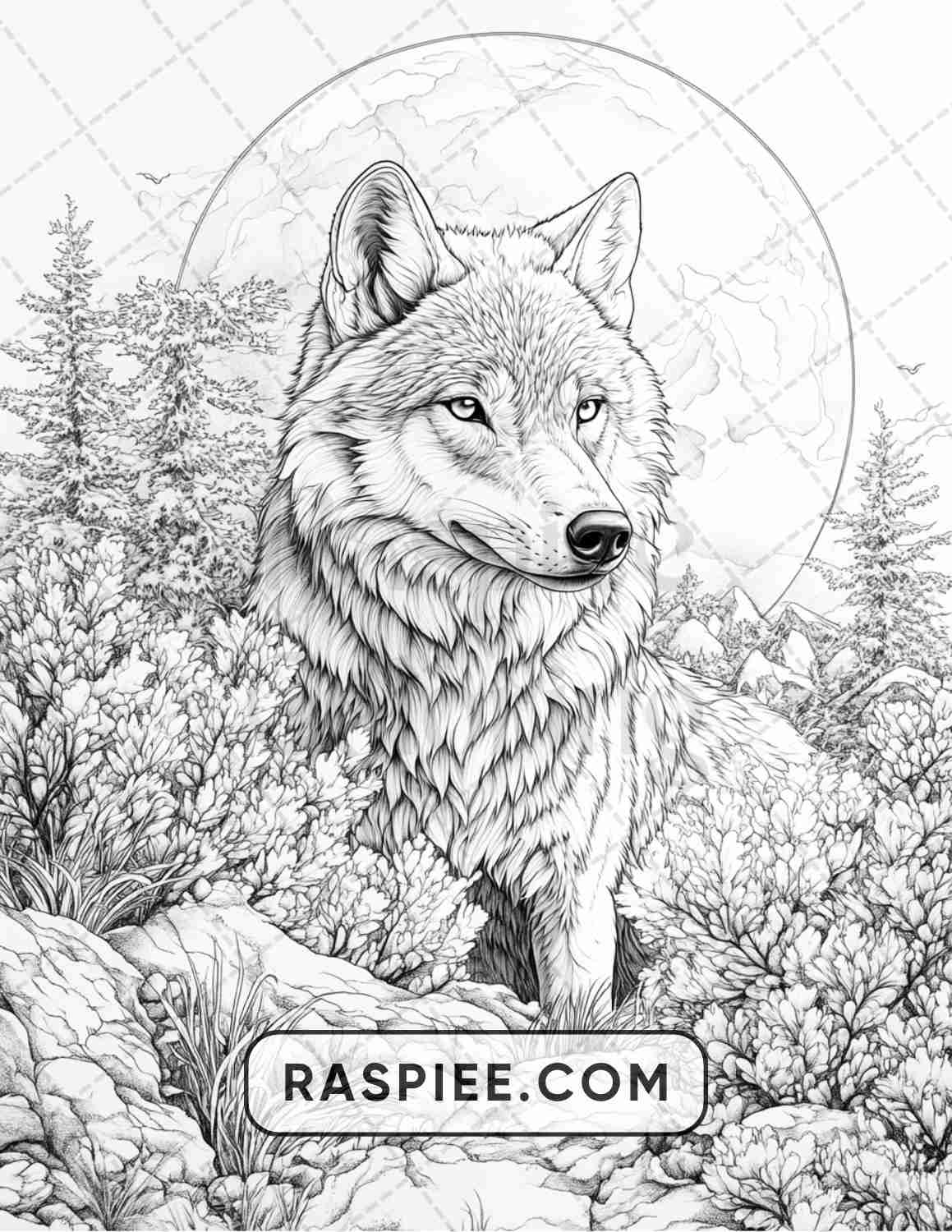 86 Winter Animals Adult Coloring Pages