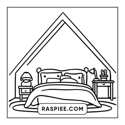 90 Bold and Easy Stress Relief Coloring Pages Printable PDF Instant Download
