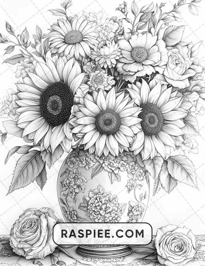 80 Still Life Adult Coloring Pages