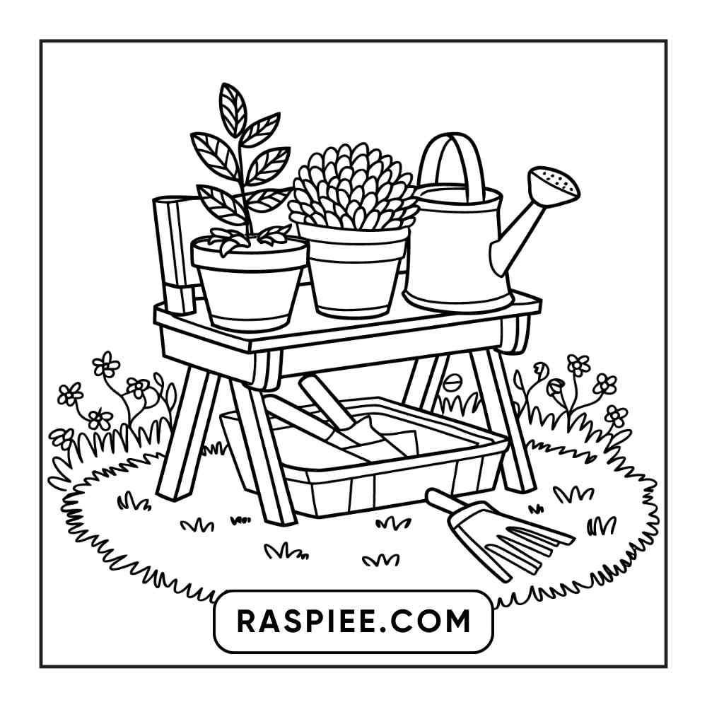 85 Bold and Easy Little Corner Coloring Pages Printable PDF Instant Download