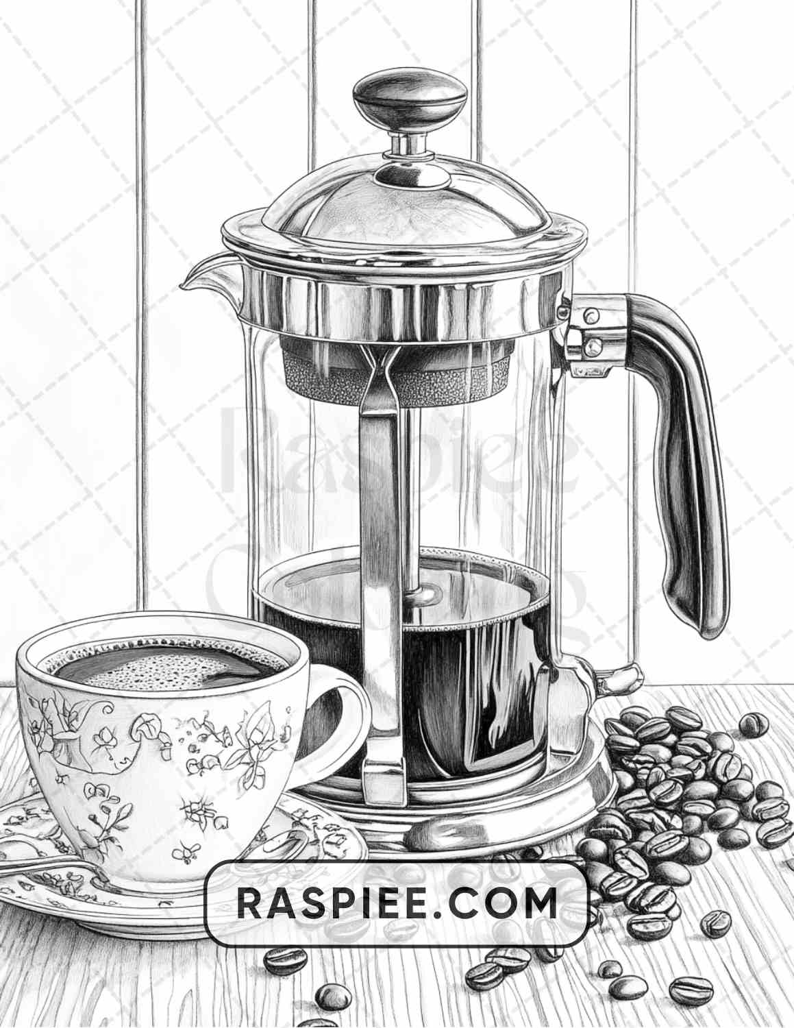80 Still Life Adult Coloring Pages