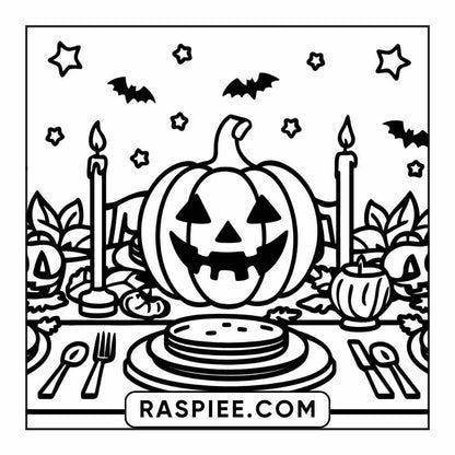 84 Cozy Halloween Bold & Easy Coloring Pages Printable PDF Instant Download