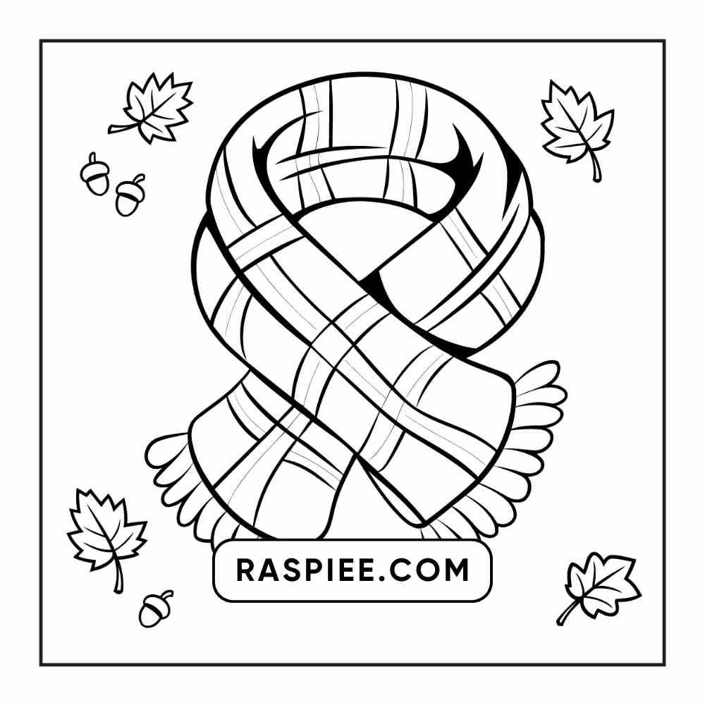 76 Bold and Easy Fall Vibes Coloring Pages Printable PDF Instant Download
