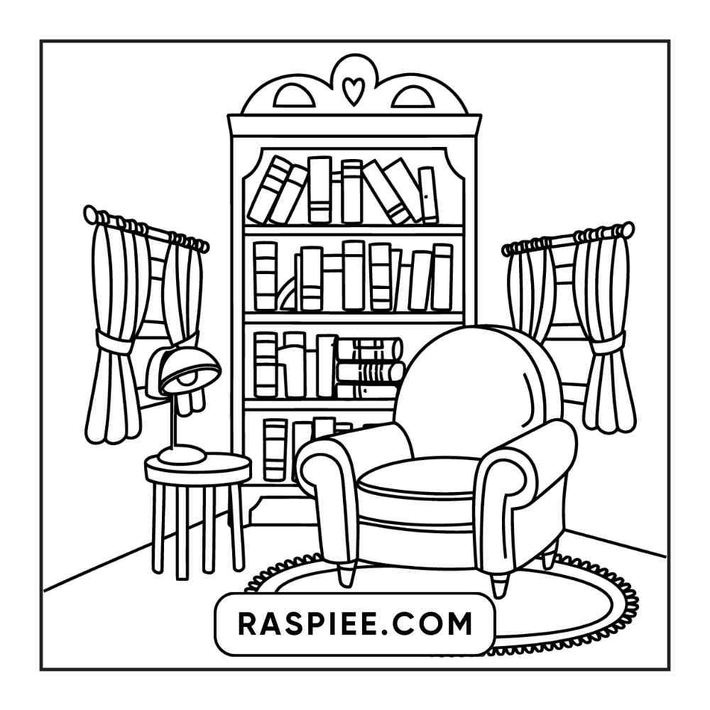 85 Bold and Easy Little Corner Coloring Pages Printable PDF Instant Download