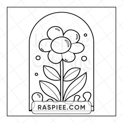 120 Bold and Easy Minimal Art Coloring Pages