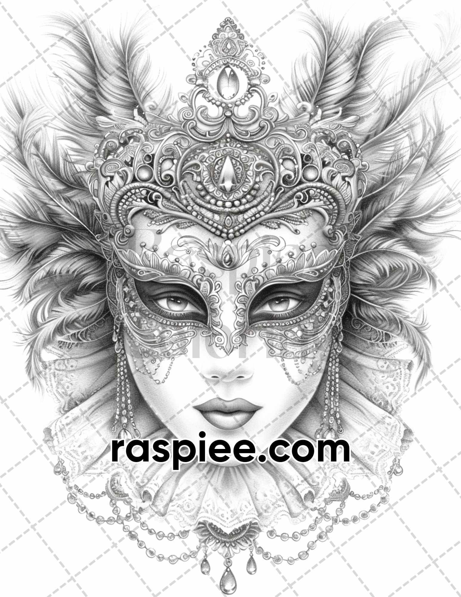 66 Intricate Gothic Tattoos Grayscale Adult Coloring Pages, Printable PDF Instant Download