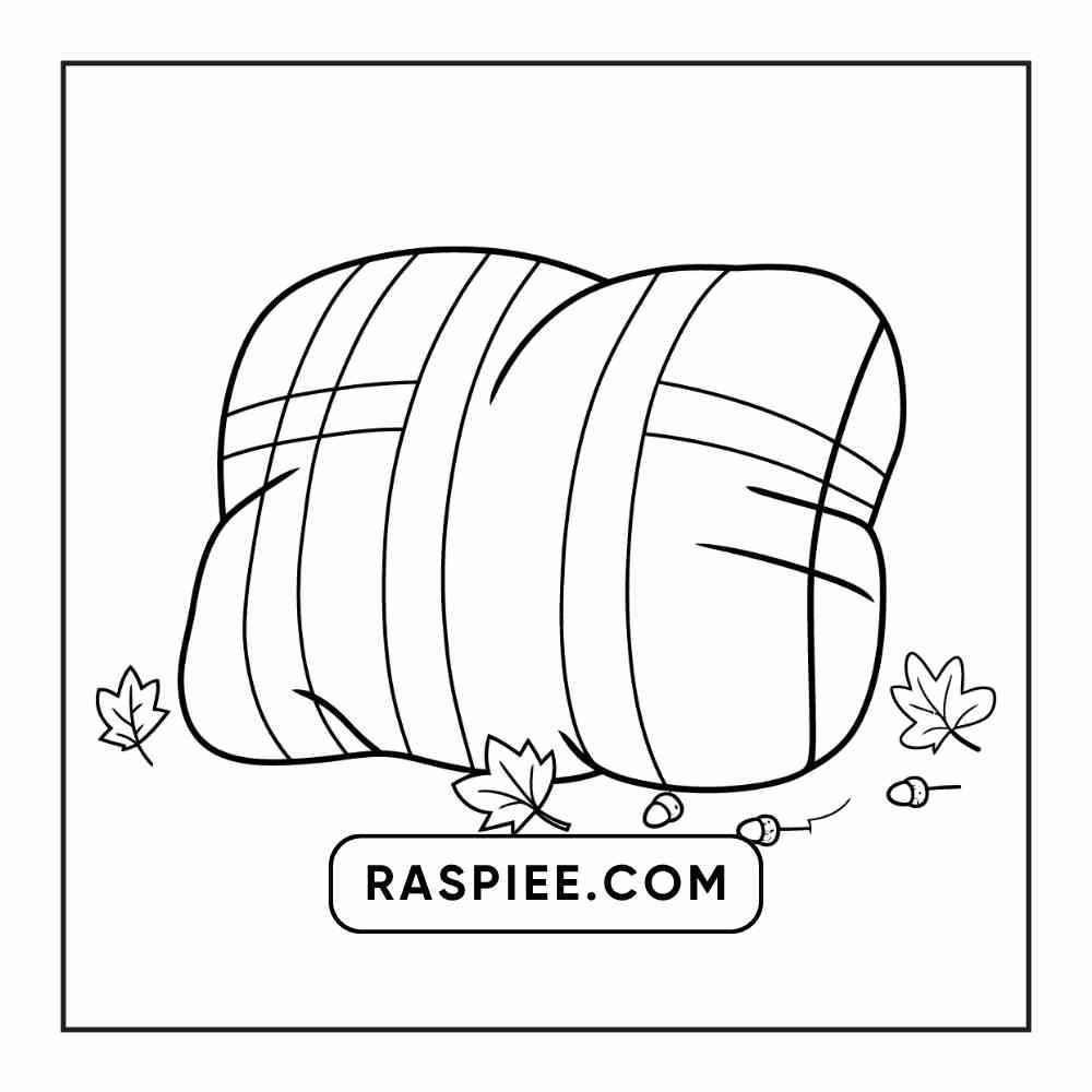 76 Bold and Easy Fall Vibes Coloring Pages Printable PDF Instant Download